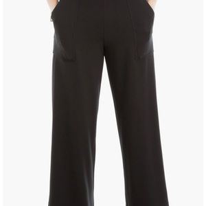 Max Studio wide leg crop pant, sz L